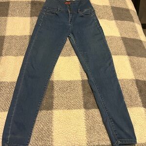 Wax Jean High Rise Denim Pants